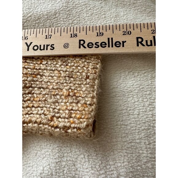 Vintage Sorrel Pattern Hand Knit Butterscotch Women's SZ Medium - Picture 9 of 9